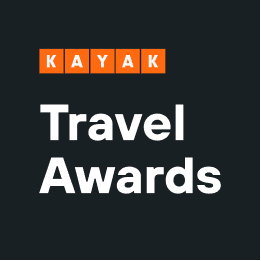 Logo of Kayak Travel Awards used at Sunway Hotel Seberang Jaya
